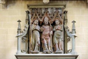 Severusaltar — Heiliger Severus mit Frau Vincentia und Tochter Innocentia