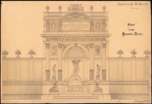 Monumentalbrunnen: Ansicht
