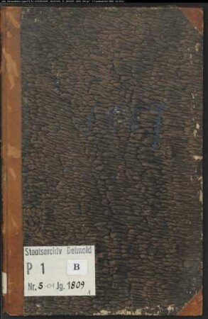 Zivilstandsregister der katholischen Gemeinde Albaxen, Kreis Höxter (A 1809) (Gemeinde: Katholische Gemeinde Albaxen, Kreis Höxter)