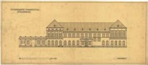 Billing, Hermann; Frankenthal, Zuckerfabrikstr.; Zuckerfabrik, Umbau Verwaltungsgebäude - Ansicht