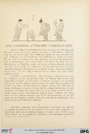 9: Zur jüngeren attischen Vasenmalerei
