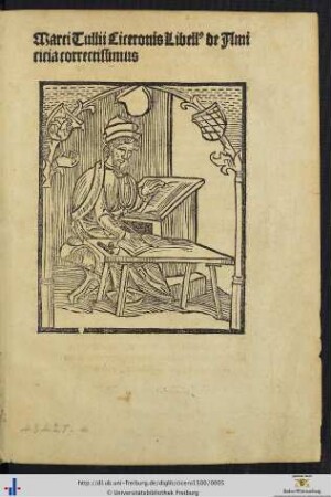 Marci Tullii Ciceronis Libell[us] de Amicitia correctissimus