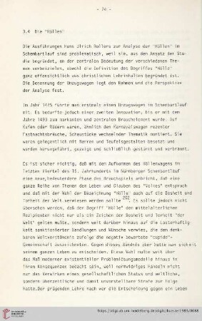 3.4. Die "Höllen"