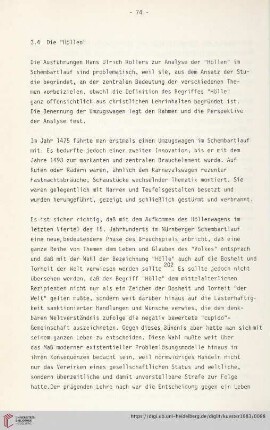 3.4. Die "Höllen"