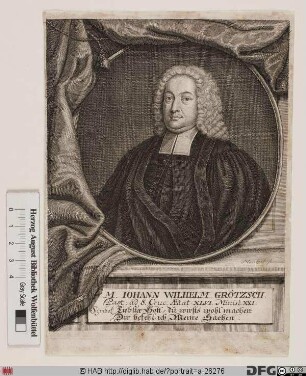 Bildnis Johann Wilhelm Grötzsch