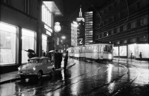 Stuttgart: Eberhardstraße mit Wilhelmsbau