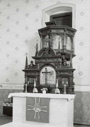 Kanzelaltar, Schmölln (Kreis Bischofswerda)