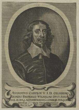 Bildnis des Avgvstvs Carpzov