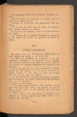 XXV - Almas hermosas