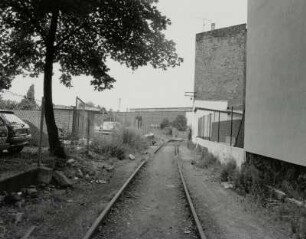 Leipzig, Karl-Heine-Kanal, Anschlußbahngleis