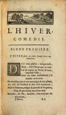 L' Hiver : Comédie