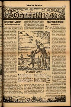 Zweite Ausgabe vom Samstag, den 04. April 1942.
