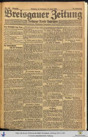 27.06.1922 (I.)