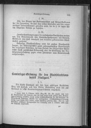 Kaminfeger-Ordnung