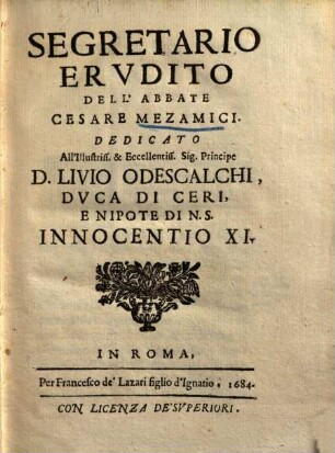 Segretario erudito