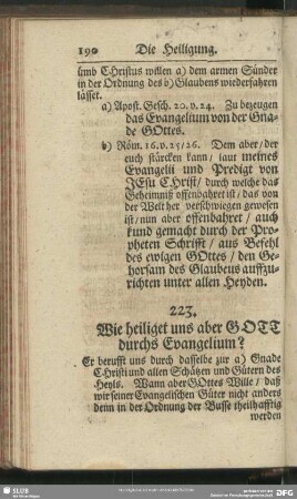[40. Der Beruff Gottes durchs Evangelium]