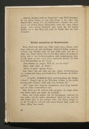Wieder mittendrin im Wunderbaren