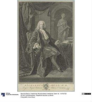 Porträt des Richard Mead, Mediziner