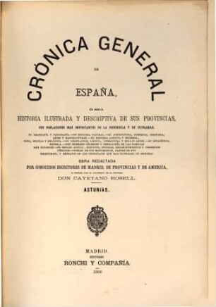 Cronica del principado de Asturias