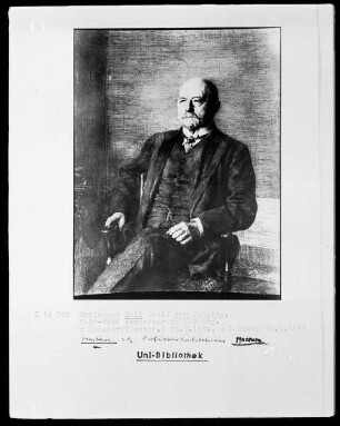 Bildnis Emil Adolf von Behring (1854-1917), 1895-1916 Professor der Medizin in Marburg