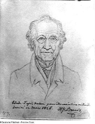 Bildnis Johann Wolfgang von Goethe