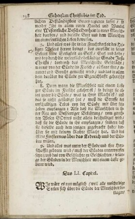 Das LI. Capitel. - Das LXVIII. Capitel.