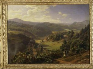 Das Gerolsauer Tal bei Baden-Baden, früh Morgen