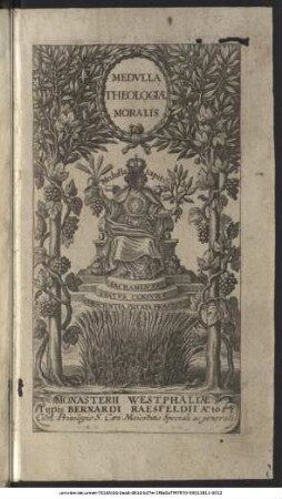 Medulla Theologiae Moralis : Facili ac perspicua methodo resolvens Casus Conscientiae