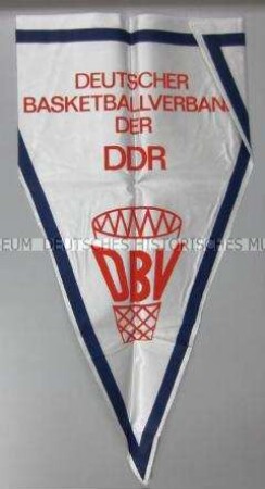 Wimpel des Deutschen Basketballverbandes der DDR