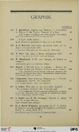 Graphik (Nr. 288-332)