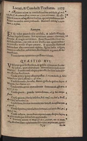 Quaestio XVI. - XIX.