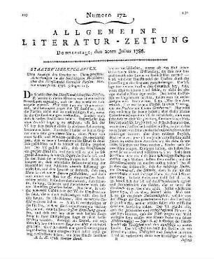 [Vernet, J.]: Grundsätze der physischen, sittlichen und wissenschaftlichen Erziehung in einem republikanischen Staate. Bern: Ochs 1785