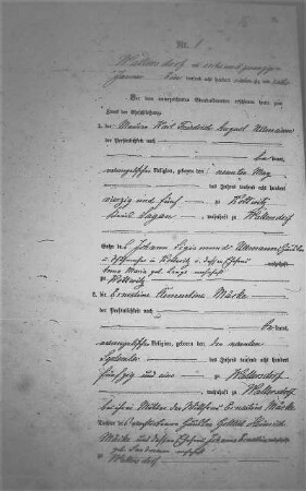 Heirats-Register : 1876-1882, 1884-1885, 1887-1890