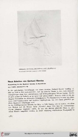 Neue Arbeiten von Gerhard Marcks: Ausstellung in der Berliner Galerie A. Flechtheim