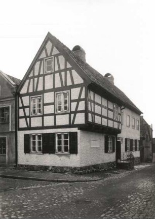 Mohrungen, Töpferstraße : Mohrungen (Morag/Polen). Töpferstraße