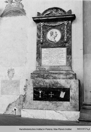 Epitaph für Aloisio Caietani Lanzi
