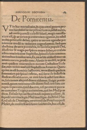 De Poenitentia.