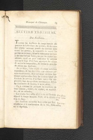 Section Troisieme.