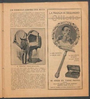 Un vehículo contra una secta