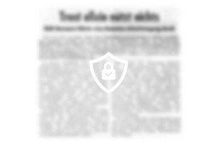 Trost allein nützt nichts