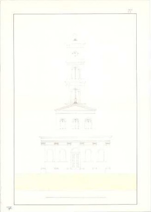 Gärtner, Friedrich von; München; St. Ludwig (Ludwigskirche) - Ansicht