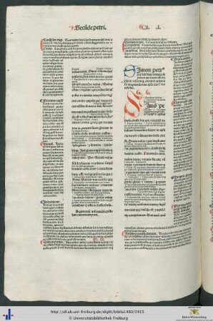 Argumentum in secundam epistolam canonicam petri