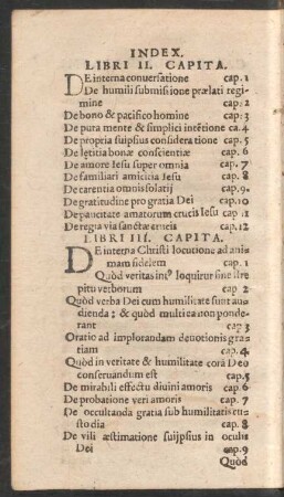 Libri II. Capita.