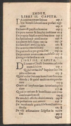 Libri II. Capita.