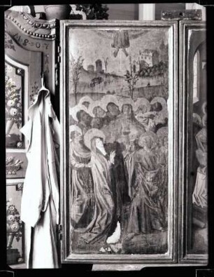 St. Katharinakirche; Inneres vor der Restaurierung