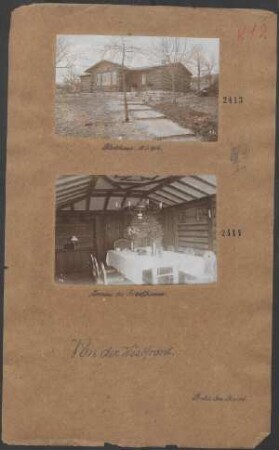 Inneres des Blockhauses