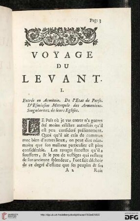 Voyage du Levant