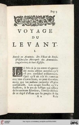 Voyage du Levant