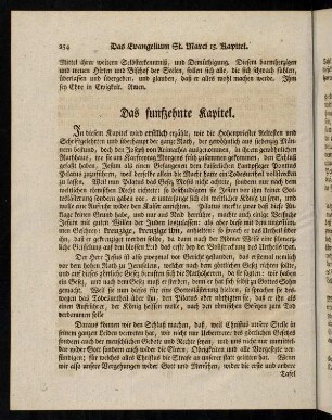 254-264, Das fünfzehente Kapitel. - Das sechzehente Kapitel.