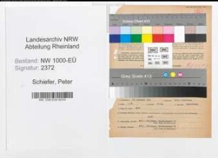 Entnazifizierung Peter Schiefer, geb. 17.11.1911 (Bueroleiter)